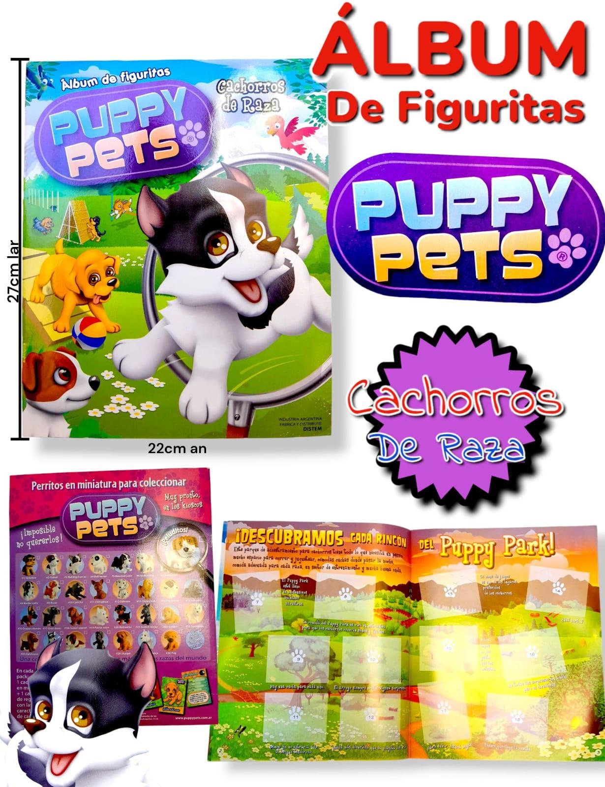 Album de Figuritas PUPPY PETS  